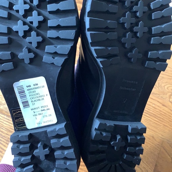 Proenza Schouler Black Whip Loafers – ZOË Proenza Schouler: blue calfskin crisscross black loafers size 37, never worn